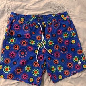 Psycho Bunny Multicolor Swim Trunks